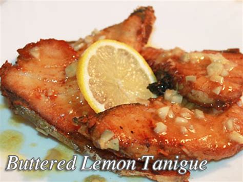 tanigue recipe|Buttered Lemon Tanigue (Spanish Mackerel Steaks).